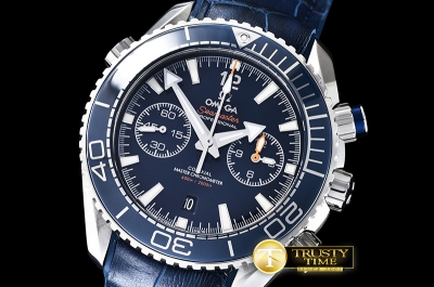 OMG0460D - P-Ocean Chrono JHF SS/RU Blue A-7750