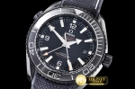 OMG0487B - Planet Ocean GMT Deep Black PVD/LE Black A5833 Mod