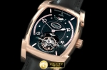 PAR007A - Forma XL Reserve De Marche Tourbillon RG/LE Blk Tourbi