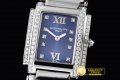 PP0192A - Patek 24 Hours SS/SS Blue Double Diams Swiss Quartz