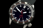 SINN011 - UX Hydro Automatic SS/PVD/RU Black Swiss Eta 2836