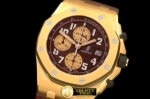 AP0270 - Royal Oak Chrono YG/LE A-Schwarzenegger A-7750