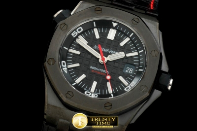 AP0296 - Royal Oak Diver EMBER DLC/RU Black A-2824/3120