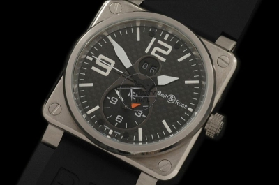 BR041A - BR03-51 GMT SS CF Black - Asia Auto 21J