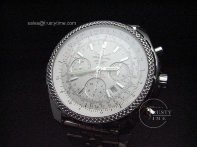 BSW0012B - Breitling Bentley 47mm White - Asia 7750 Chronograph