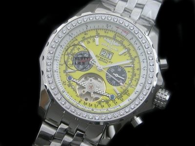 BSW0049A - Bentley Motors Tourbillon SS Yellow - Asian 21J