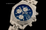 BSW0082C - Chronomat Evolution Ult V3 SS Blue/Stk A-7750 28800