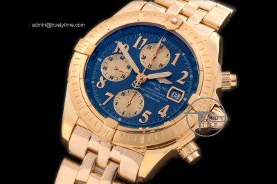 BSW0090F - Chronomat Evo FG Blu Num A-7750 28800