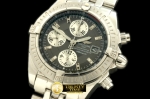 BSW0194D - Chronomat Evo SS/SS Grey Sticks A-7750 28800bph