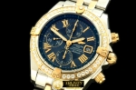 BSW0198L - Chronomat Evo SS/YG Blue Roman A-7750 28800bph