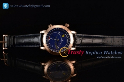 Patek Philippe - Grand Complication Sky Moon Celestial Black Dial RG/LE Miyota 9015 Auto (GF)