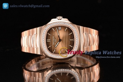 Patek Philippe - Nautilus RG/RG Brown Miyota 9015 Auto