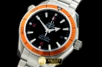 OMG0155 - Planet Ocean 42 Org Bez SS/SS Blk Swiss2824 Ult