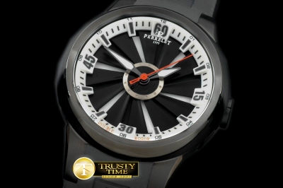 PER020C - Turbine XL PVD/RU Black/White Jap Quartz