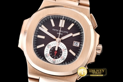 PP0199C - 5980 Nautilis Chrono RG/RG Brown BP A-7750