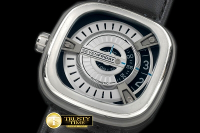 SF004 - SevenFriday M1-1 SS/LE White Jap Miyota 8210