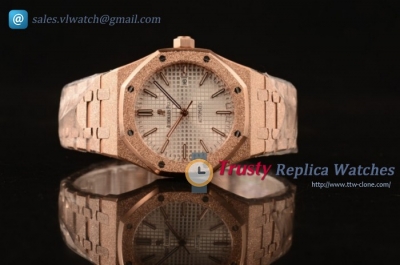 Audemars Piguet Royal Oak RG/RG White Calibre 3120 Auto (EF)