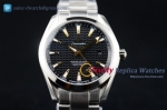 Omega Seamaster Aqua Terra 150M SS/SS Black Dial Stk Clone 8500 Auto