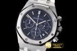 AP0357C - Royal Oak Chronograph Ref.26320 SS/SS Blue VK Qtz