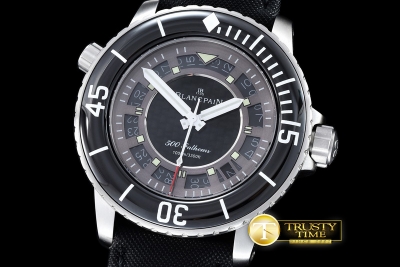 BLP024A - 500 Fathoms SS/LE Black Dial Perf MY9015