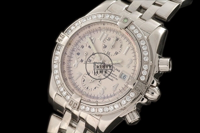 BSW0058B - Chronomat Evo Diamond Bez White Num - Asia 7750