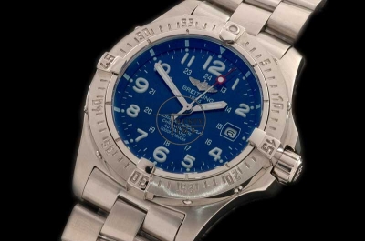 BSW0069C - Superocean Steelfish SS Blue Num - Swiss ETA 2824