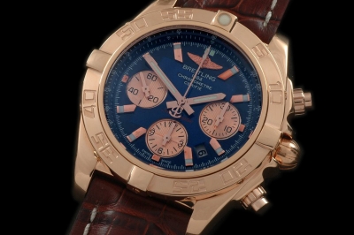 BSW0114C - Chronomat B01 RG/LE Blue Sticks A-7750