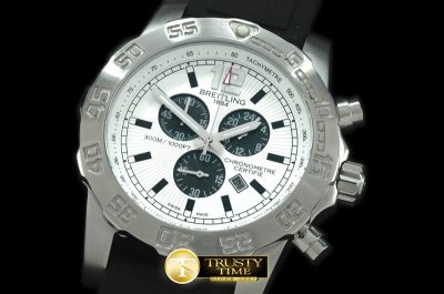 BSW0168A - Colt Chronograph SS/RU White Stk/Num Japanese OS Qtz