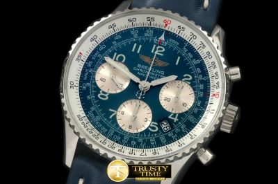 BSW0290E - Navitimer SS/LE Blue Num 7750