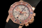 COR016B - Admiral's Cup Chronograph RG/RU White -Asia 7750 Sec@9