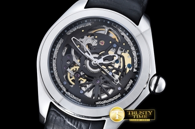 COR042B - Corum Bubble SS/LE Skeletonal Asia 23J