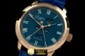 GLA0021D - Senator Perpetual Calendar RG/LE Blue Asian 2813