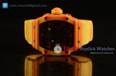 Richard Mille - RM027-03 RU/PVD/NY Skeleton Miyota 9015