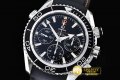 OMG0457D - Planet Ocean Chrono SS/RU Black JHF A-7750