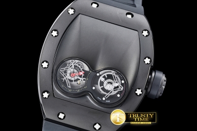 RM0103A - RM053 Pablo MacDonogh Tourbillon PVD/RU Blk A2824