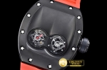 RM0103B - RM053 Pablo MacDonogh Tourbillon PVD/RU Red A2824