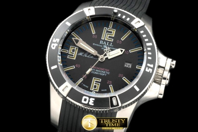 BALL002D - Hydrocarbon DayDate SS/RU Black J-Miyota 8205