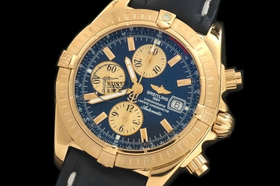 BSW0039B - Chronomat Evo FG Blue - LB - New Asia 7750