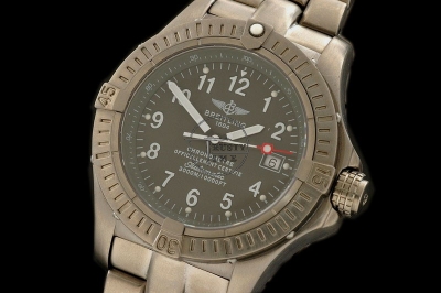 BSW0044B - SeaWolf Titanium Grey Numerals - Swiss ETA 2836