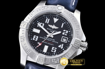 BSW0328C - Avenger SeaWolf 45mm SS/LE Blk/Num A2836