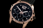 CH057 - Classic Racing Chrono RG/RU Diam Blk A-7750