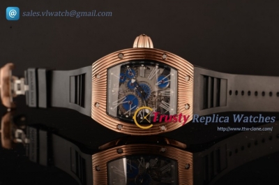 Richard Mille - RM 018 Tourbillon Hommage a Boucheron RG/RU Blue Skeleton Dial Miyota 9015 Auto