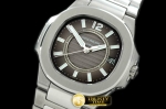 PP0085C - Nautilis Ladies SS/SS Grey Swiss Eta Quartz 1:1