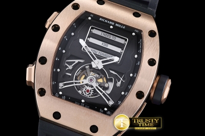 RM0123B - RM069 Erotic Tourbillon RG/RU Black Asia 23J Mod