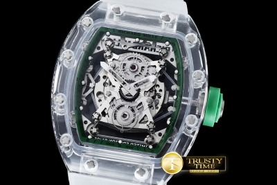 RM081D - RM056 Felipe Messa Sapphire Limited Green MY9015 Mod