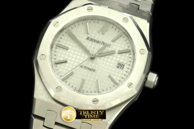 AP0183A - Royal Oak Jumbo Auto SS/SS White Swiss Eta 2824-2