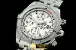 BSW0135A - Chronomat Evo SS White Sticks A-7750 28800