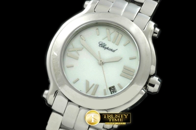 CH077A - Happy Sports SS/SS White Original Swiss Quartz