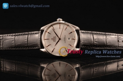 Omega - De Ville Tresor Master Co-Axial SS/LE White Clone Omega 8801 Auto