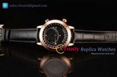 Patek Philippe - Grand Complication Sky Moon Celestial RG/LE Black Dial Miyota 9015 Auto (GF)